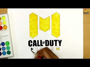 Call of duty mobile logo drawing | CODM