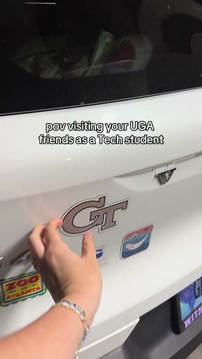 Visiting UGA Friends as a Tech Student in Athens