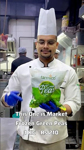 Frozen pea recipe | how to froze pea | #frozen #frozenpeas #cheflife #fypシ゚viral