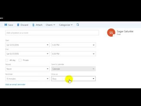 How to send a meeting invite in outlook webmail 365