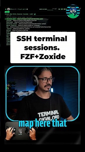 Master SSH Sessions with FZF & Zoxide #shorts