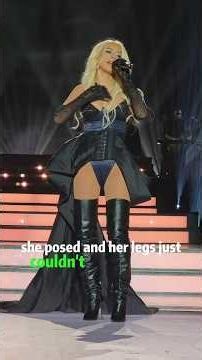 Christina Aguilera's Legs Never Fully Close at RecentEvent-The Heartbreaking Reas