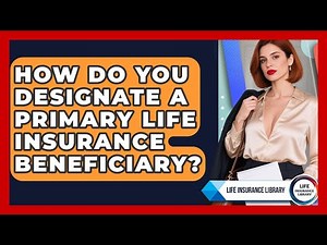 How Do You Designate A Primary Life Insurance Beneficiary? - Life Insurance Library