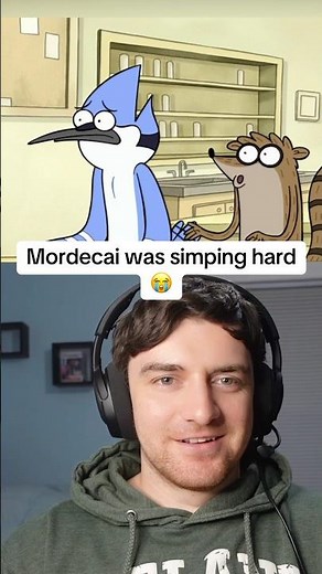 Mordecai was simping hard