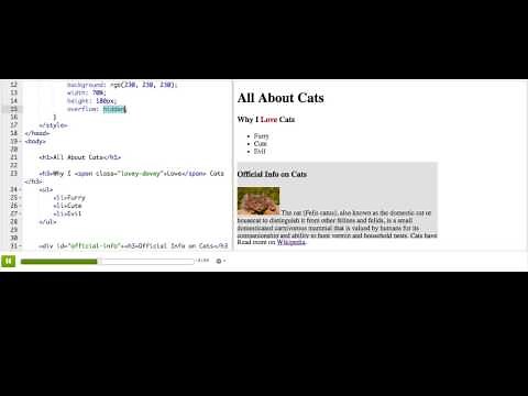 CSS width, height, and overflow | Computer Programming | Khan Academy