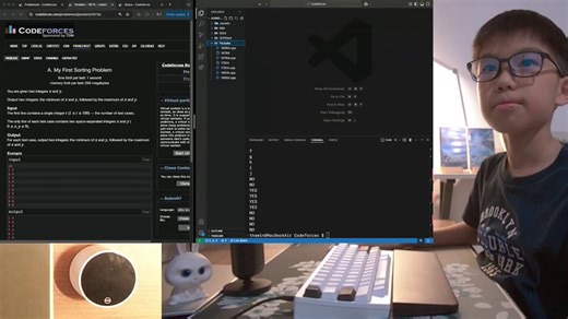 A 13 YEAR OLD WITH NO CODING EXPERIENCE IS ALLEGEDLY SOLVING ADVANCED PROGRAMMING PROBLEMS IN SECONDS USING CLAUDE.The workflow relied entirely on AI assisted problem solving without writing code manually or studying traditional algorithms.
