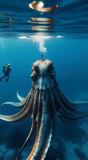 Giant Alien Squid Surprises Everyone!