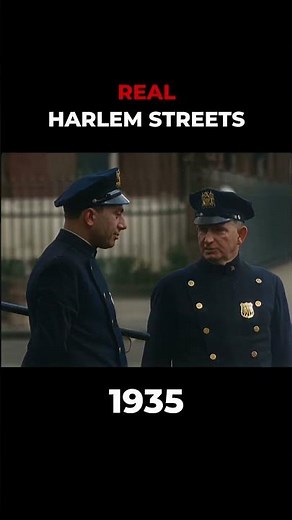 Real Harlem Streets in 1935! 🏙️ [Restored]