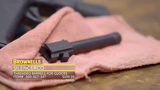 Silencerco Threaded Barrels for Glock®