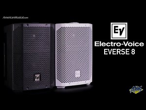 Electro Voice EVERSE 8 - User friendly, all-in-one PA system - AmericanMusical.com