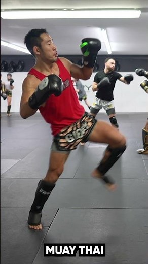 Muay Thai vs Taekwondo Seqeunce IN SPARRING