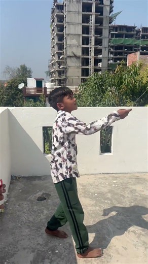 Funny kiter fly a kite