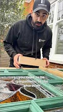 How to repair period front Edwardian doors