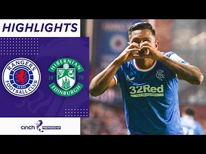 Rangers 3-2 Hibernian | Gers Comeback Twice To Secure Victory | cinch Premiership