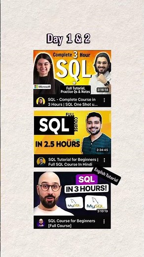 Learn SQL in 7 Days (FREE Roadmap + AI Practice Prompt) #ai #sql #roadmap #chatgpt