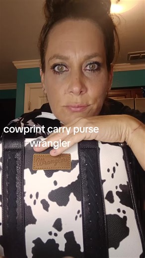 yall i cant believe i didn't know this#wrangler #cow #purse #carry #tote