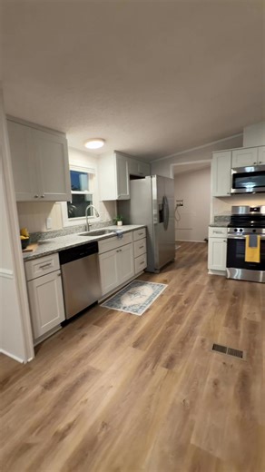 New listing for sale at 4601 Stetson Dr Gibsonville,NC 27249 3/2 1579 sft for only $235,000.00 fully updated . Metal roof, vinyl replacement windows upgraded vinyl siding. Brand new kitchen with quiet shut door doors and drawers, dovetail joints, granite countertops, new LVP, new carpet, new paint, new landscaping extended driveway fenced in backyard fireplace big back deck. This home is amazing. Please let us know if you’d like to see it. #realestate #Gibsonville #forsale #flips #flipping #Flip