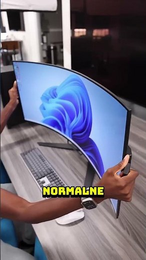 Easy way to curved monitor! 🤯