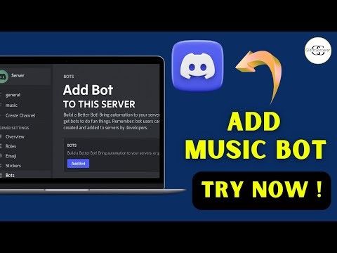 How To Add Music Bot to Discord Server ! (2025)
