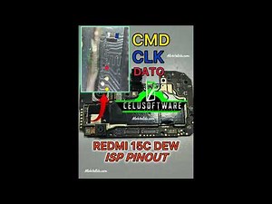 Xiaomi Redmi 15C ISP PinOUT EMMC Ways | Test Point