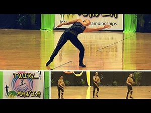 Twirl Mania twirling competition at ESPN Wide World of Sports