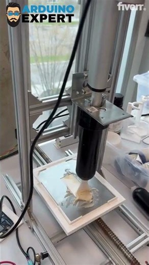 Fluid Dispensing System Using Arduino GIGA WIFI, Linear Actuator and Nextion Touch LCD