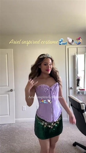 Ariel Inspired Costume: DIY Mermaid Halloween Outfit