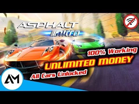 Asphalt Nitro v1.8.0a MOD APK: UNLIMITED Money & All Supercars Unlocked | Game OFFLINE Android