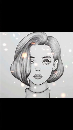 how to draw a realistic girl drawing for beginners || easy drawing stepbystep#art #shortsfeed #love