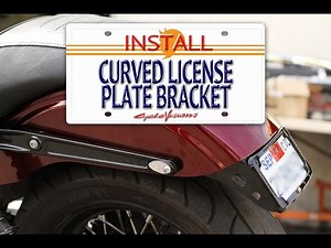 How To: CV4650 Curved License Plate Mount