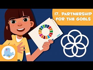 Partnerships to achieve goals 🤝 SDG 17 🌍 Sustainable Development Goals for Children - Videos For Kids