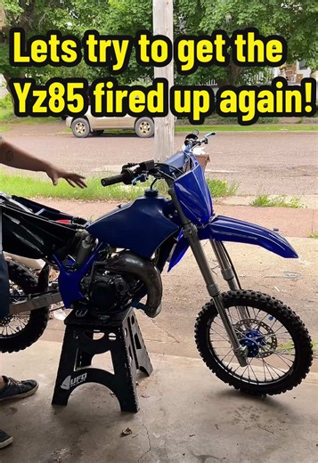 Let’s get this Yz85 running again so we can win this build off! 😁🔥 I’ve been slacking on some content I’m sorry guys!! 🙏 @TheTwoSmoker @Lithium_vision