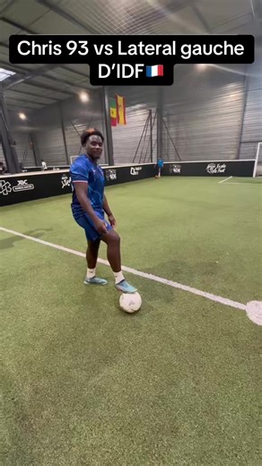 Chris93 vs latéral gauche D’IDF 🇫🇷 #foot #footballskills