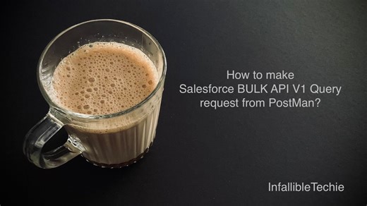 Salesforce BULK API V1 Query request from PostMan