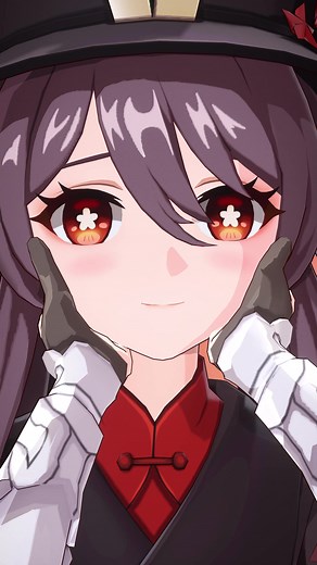 Hu Tao Headpat #hutao #フータオ #胡桃 #genshinimpact #mmd #genshin #原神 #fyp