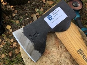# 57 Хускварна-топор плотника. Husqvarna-carpenters axe. Review and testing