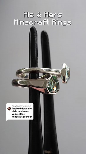 Replying to @yari🤍 Both silver versions & necklace out NOW! Pre orders open for 6 more days! #minecraft #minecraftmovie #minecraftmemes