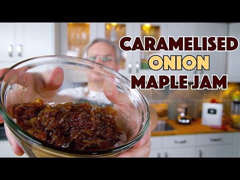 Caramelised Maple Onion Jam Recipe