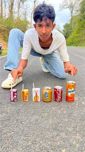 All Drinks Comparison | Coca-Cola Vs Mirinda Vs Lion Vs SMOODH Vs Funddaaz 😍