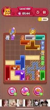 Catdom: Color Hole – Level 486 Walkthrough 🐱🟦✨