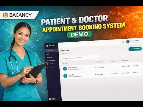 Patient & Doctor Appointment Booking System | CareQueue Healthcare Scheduling Software Demo