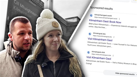 Kilmainham Gaol visitors hit by Google ad ticket scams