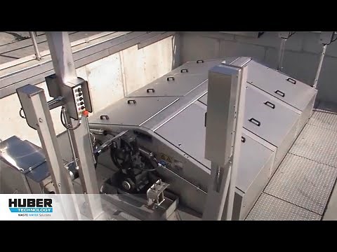 HUBER Disc Filter RoDisc®: Ultra-fine rotary mesh screen