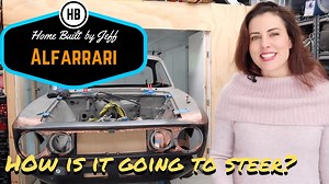 The Alfarrari Project: Making It Steer After Swapping In A Ferrari Engine And Trans. - BangShift.com