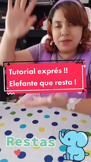 Tutorial para enseñar a restar en preescolar