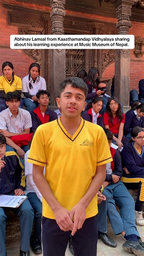 Student’s learning and sharing experience regarding rich musical heritage of Nepal. #creatorsearchinsight #fyppppppppppppppppppppppp #musicmuseumofnepal #student