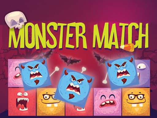 Play Monster Match | Free Online  Games. KidzSearch.com