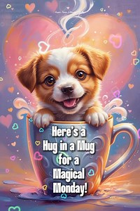 Here’s a Hug in a Mug for a Magical Monday! | Angels, Fairies & Cherubs ~ Oh My