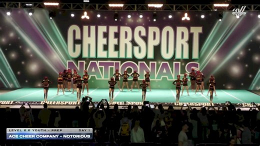 ACE Cheer Company - Notorious [2026 L2.2 Youth - PREP Day 1] 2026 CHEERSPORT National All Star Cheerleading Championship