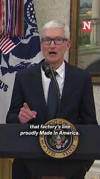 Tim Cook Announces Apple's $600 Billion Investment In The US